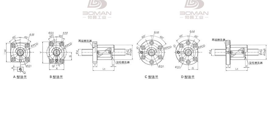 KURODA GR2820DS-DAPR 日本黑田丝杆和THK丝杆